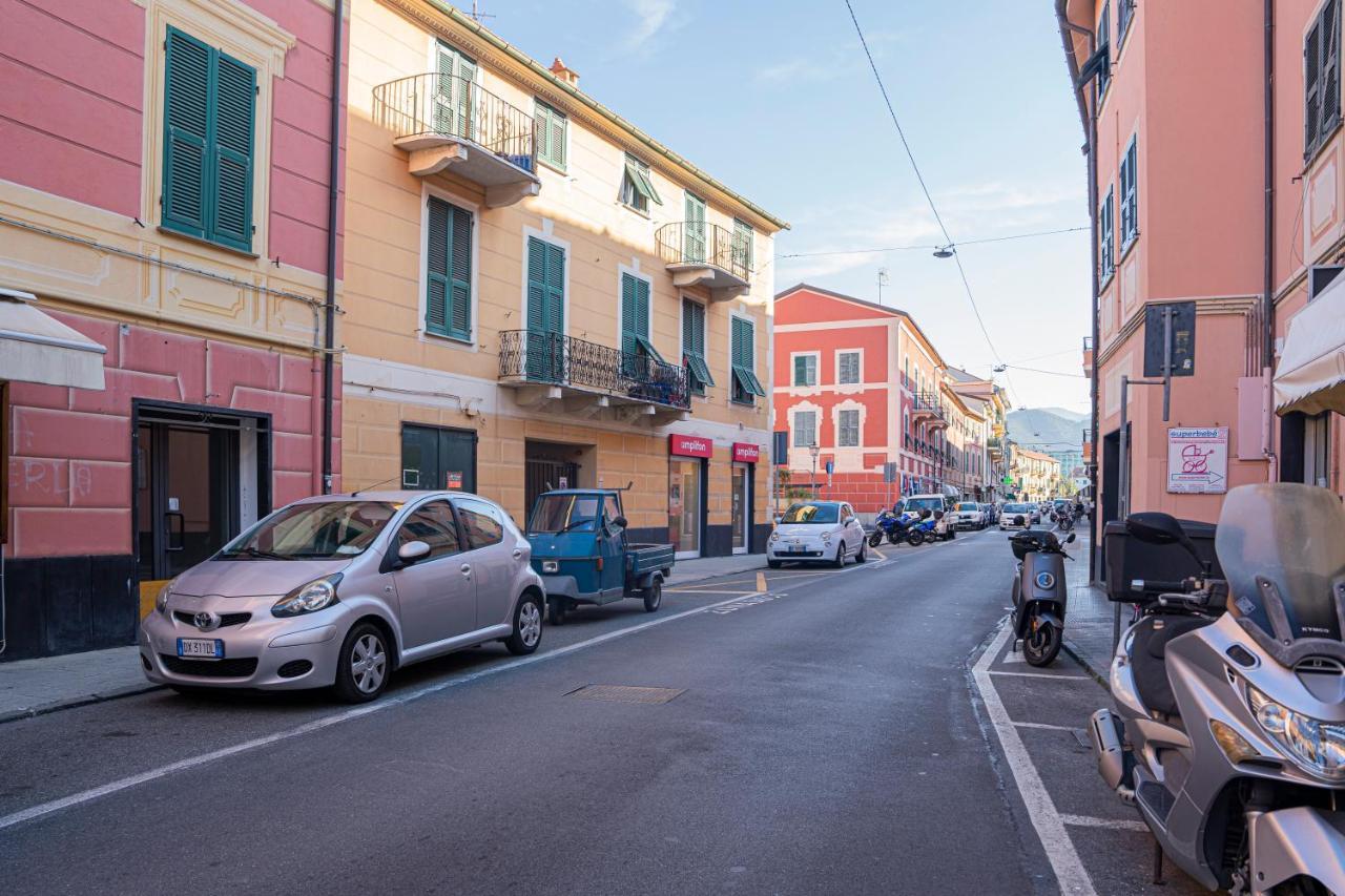 077 - Casa Fede In Centro, 500Metri Da Mare E Spiaggia Sestri Levante Exteriér fotografie